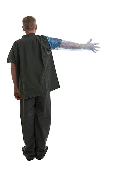 sayberk Long Nylon Rectal Gloves100 Pieces