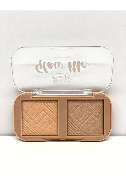 Roesıa Rose Cosmetics Rose Glow Me 2'li Aydınlatıcı - 2 Colors Hıghlıght