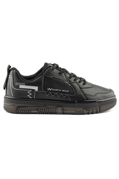 NORTH WİLD Pantofi negri unisex Planet