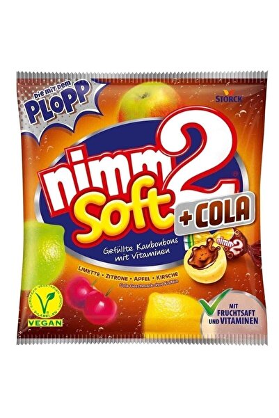 Nimm2 Soft +cola Dolgulu Yumuşak Şekerleme 195 Gr