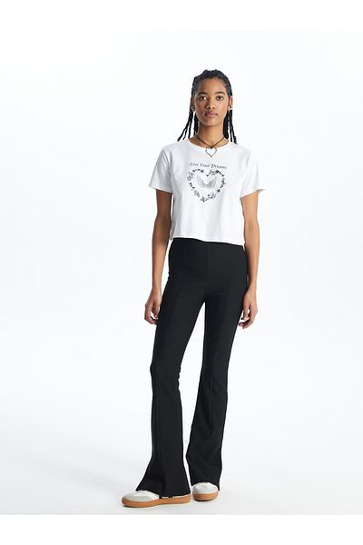 LC Waikiki Women's Leggings Pants - Elastic Waist