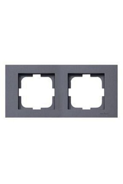 OVİVO Smoked Double Frame 2 Pieces