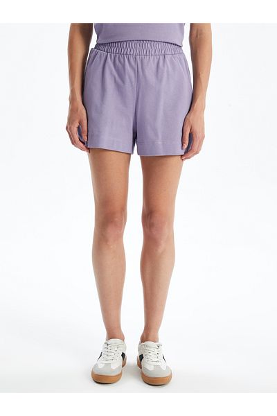 LC Waikiki Gerade Damen-Shorts – elastische Taille