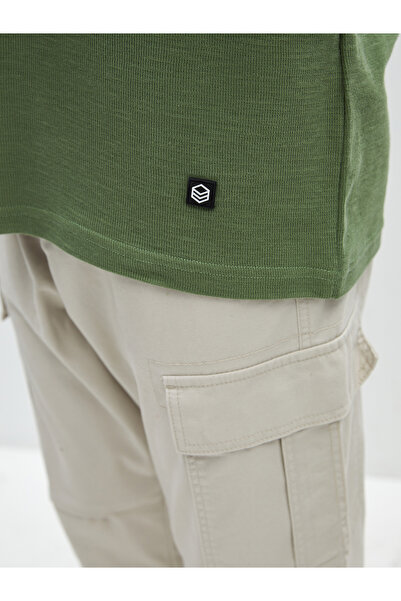 LC Waikiki Ανδρικό μακρυμάνικο μπλουζάκι με λαιμόκοψη