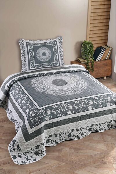 Örtüm Helen Tek Kişilik Kapitone Yatak Örtüsü