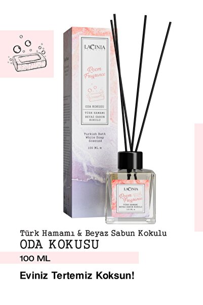 Lacinia Oda Kokusu Beyaz Sabun Kokulu 100Ml