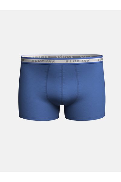 LC Waikiki Flexible Cotton 3-Piece Men's Boxer Set - Standard Mold