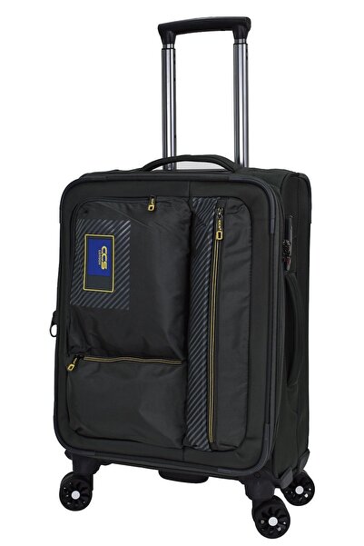 ÇÇS Ccs Çok Gözlü Ultra Light Hafif Lüx Kumaş Kabin Boy Valiz 600