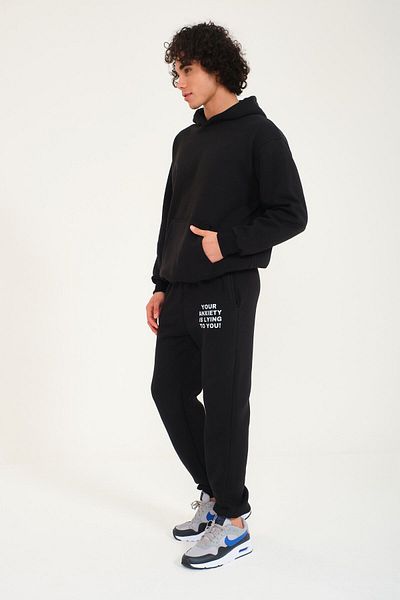 FEEL STYLE ΤΟ ΑΝΘΕΙΑ ΣΑΣ - Σετ φόρμας με κουκούλα Kangaroo Pocket Premium