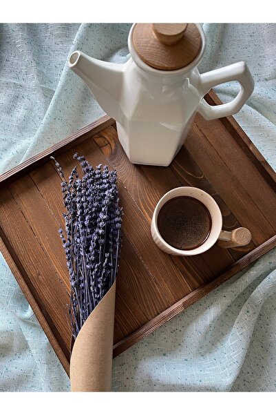 woodalbuba Wooden Kitchen Presentation Tray - Decorative Handmade