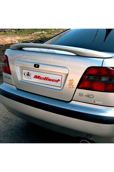 Meliset (BOYASIZ) Volvo S40 Spoiler 1995-2004 Arası Uyumlu