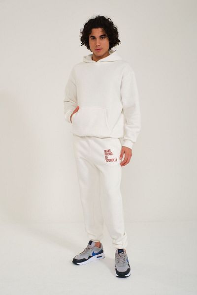 FEEL STYLE Σετ φόρμας Premium Kangaroo Pocket Hooded - MAKE PROUD OF YOURSELF