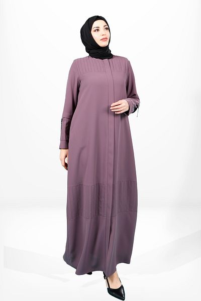 Beyza Dusty Rose Color Ριμπ Φεράκι με φερμουάρ 3970 - Πλαϊνή τσέπη
