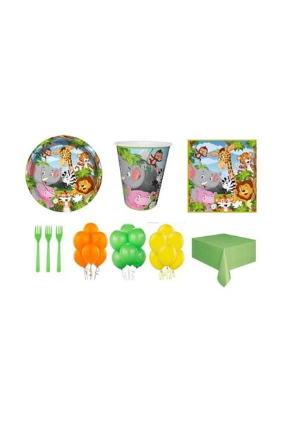 Safari Birthday Set for 40 People