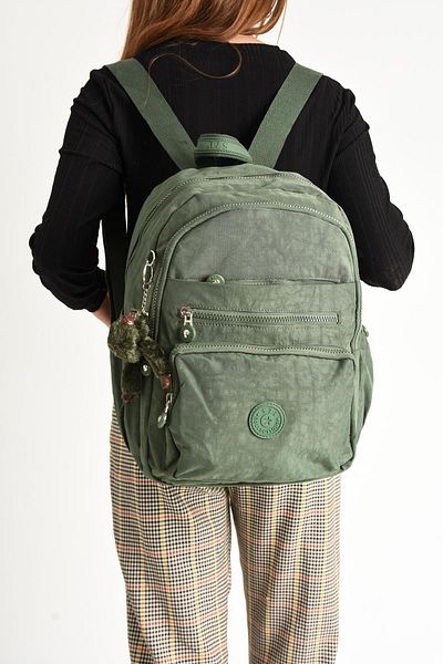 571 Collections Çanta Εξαιρετικά ελαφρύ πράσινο Unisex σακίδιο πλάτης - Πολλαπλές τσέπες, μεσαίο μέγεθος (Μοντέλο: 571-4B)