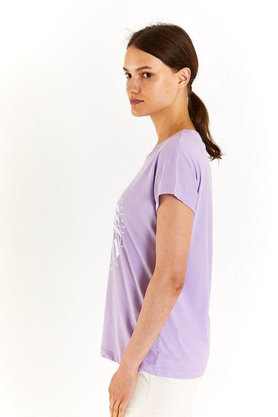 U.S. Polo Assn. 1832036   GOST US Polo Assn - Tricou liliac pentru femei