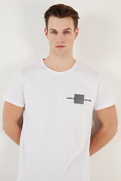 Buratti Ανδρικό TSHIRT 541THERE 100% βαμβακερό μπλουζάκι με λαιμόκοψη