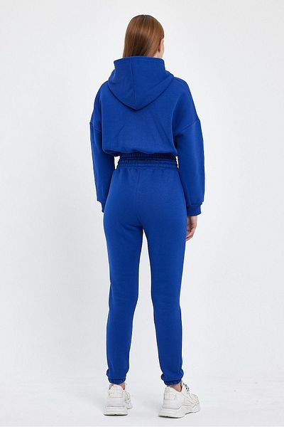 FEEL STYLE Σετ αθλητικής φόρμας Crop με φερμουάρ