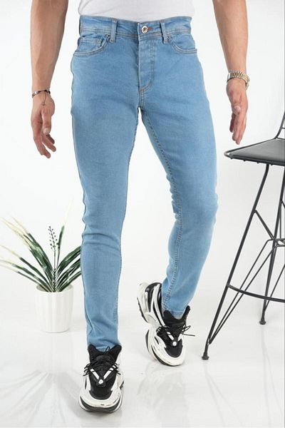 Avcı Pantaloni de blugi pentru bărbați, slim fit, din lycra