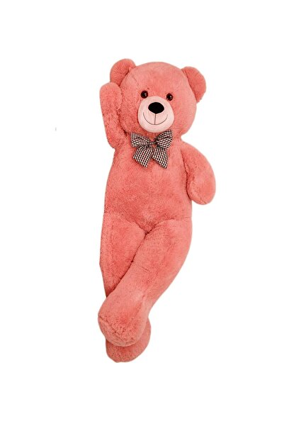 Sole 80 Cm Papyonlu Sevimli Peluş Şaşkın Ayı - Sevgiliye Özel Hediye