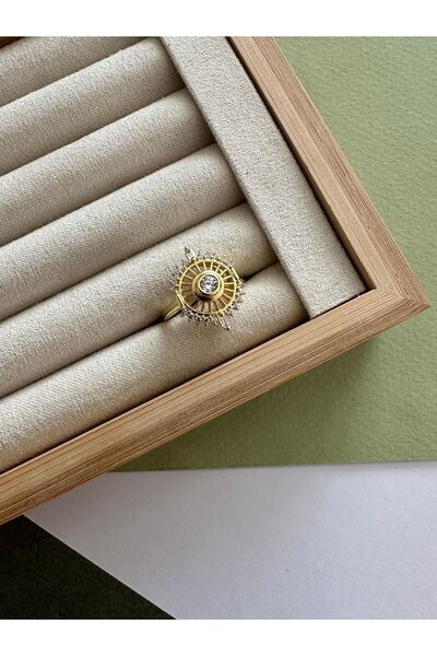 ringbox Gold Pusula Model Yüzük