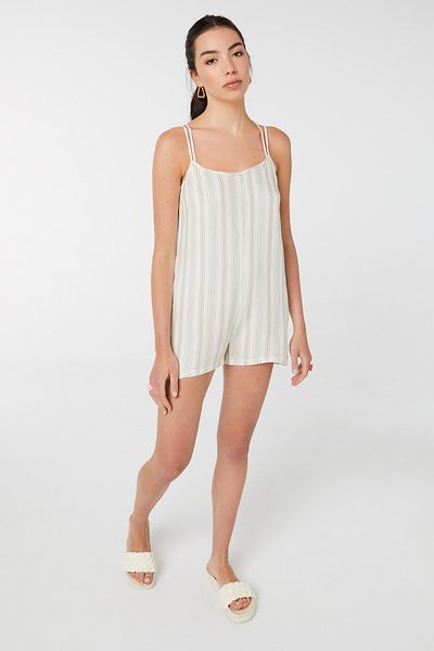 Ardene Striped Shortie Romper