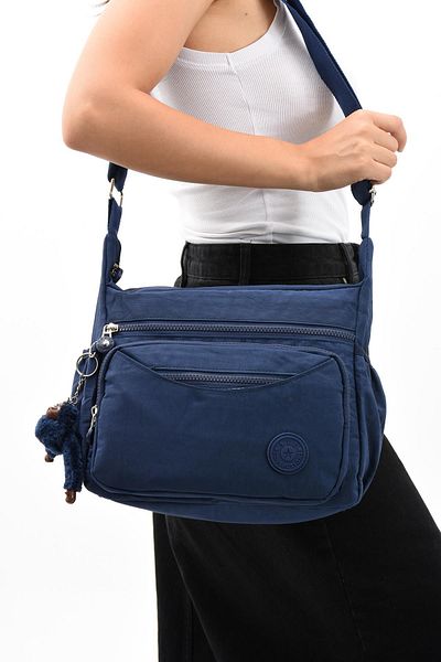 571 Collections Çanta Ultra Light and Multi-Pocket Crossbody Women's Shoulder Bag - Navy (Model: 571-6E)