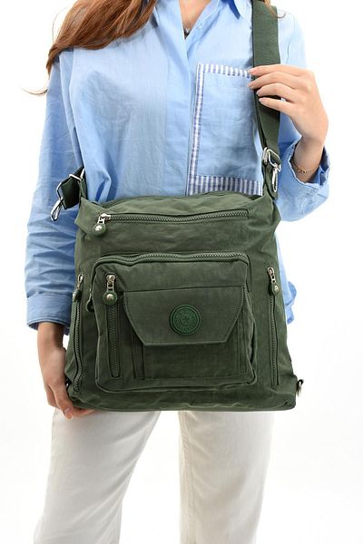 571 Collections Çanta Green Ultra Light Women's Bag - Hem, Back, Shoulder (Model: 571-5B)