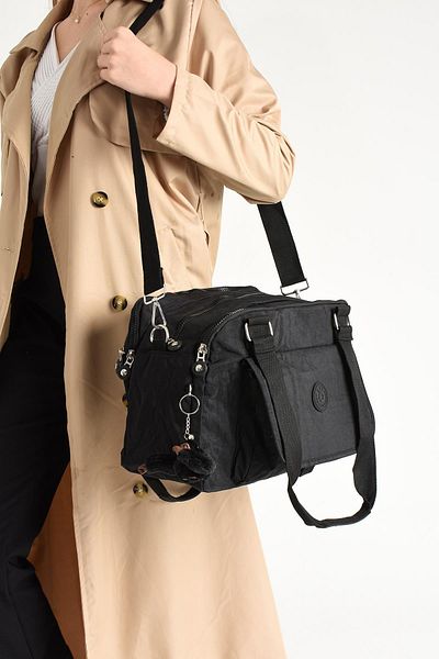 571 Collections Çanta Black Ultra Light Waterproof Shoulder Bag - Multi-Pocket (Model: 571-5C)