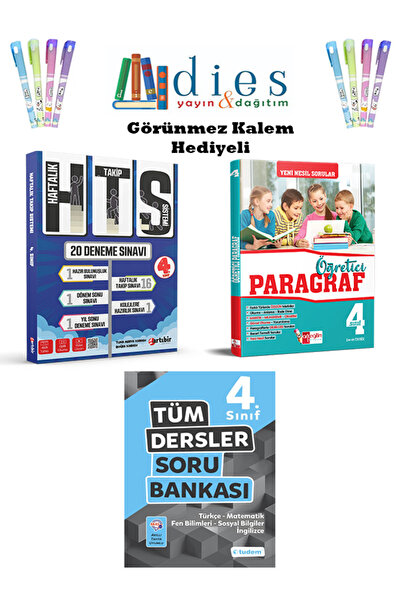 Artı Eğitim Yayınları Artı Eğitim 4. Sınıf HTS Deneme + Paragraf + Tüm Dersle...