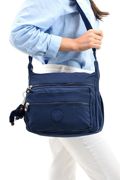 571 Collections Çanta Ultra Light and Multi-Pocket Crossbody Shoulder Bag - Navy (Model: 571-6A)