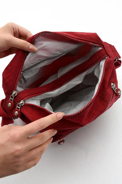 571 Collections Çanta Red Ultra Light Women's Bag - Both Back and Shoulder (Model: 571-5B)