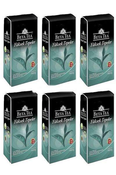 Beta High Heights Turkish Tea 1000gr Economical Pack of 6