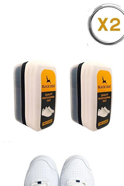 BLACK DEER 2 Adet Fast Clean Leke ve Kir Ayakkabı Temizleme Süngeri Spor Ayak...