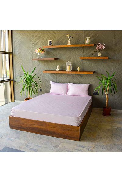 Yuvam 100% Cotton Flannel Double Fitted Set