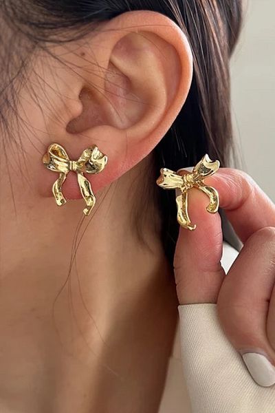 MAZEN Women's Earrings - Bow Model