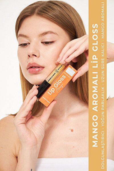 Louis DArrest Vişne Ve Mango Lip Gloss 6 ml - Canlı Ve Dolgun Dudaklar Için Nemlendirici Aplike