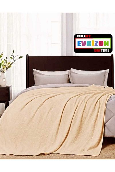 EVRİZON Double Checkerboard Patterned PiqueCheckered Hotel Pike 200 X 230