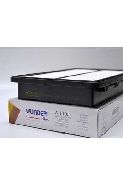 WUNDER FILTER Icon Group - Hyundai - Kia Sportage - Tucson 2015 --> 1.6 فلتر هواء Crdi - Wh935