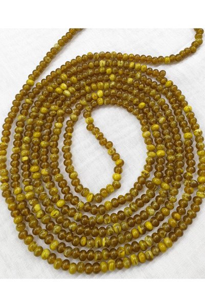 Çağrı 500 Pieces of 10 mm Zikir Rosary Amber Color 1 Piece