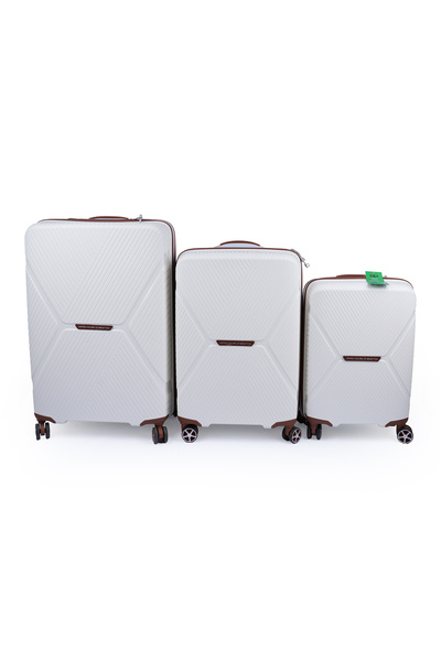 United Colors of Benetton 14BNT3000 3'LÜ SET Polipropilen Kırılmaz Valiz