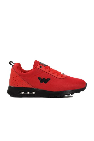 WALKWAY Men's Sneakers - Doab Red Mesh
