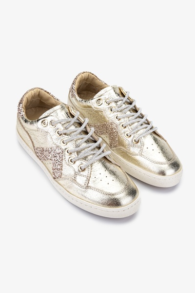 Valmenti Terka Kadın Dore Hakiki Deri Sneakers & Spor Ayakkabı