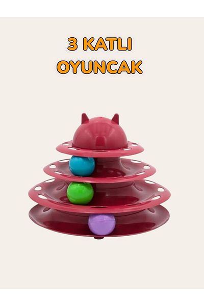 bite pet 5-Piece Catnip Play Set - 3 Tiers Toys