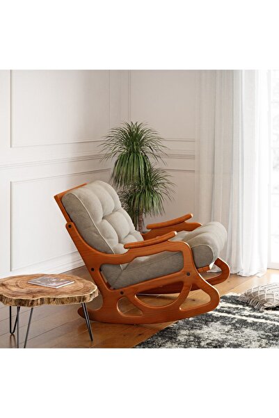 FURMET Modüler - Cozy Sallanan Sandalye & Dinlenme Koltuğu & Berjer & Tv Koltuğu