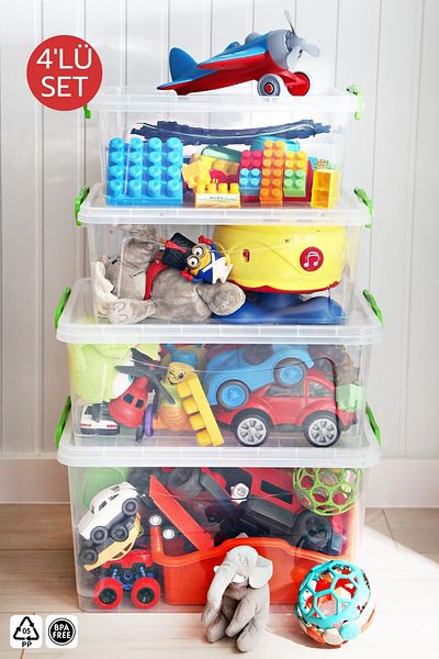 Nandy Home Elite Line Set of 4 - Multi-Purpose Storage and Organization
