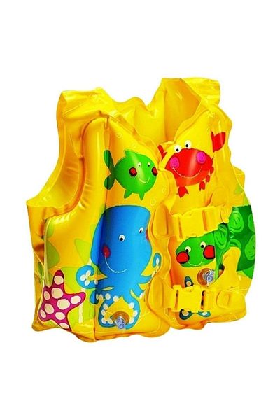 Intex Intex Yellow Life Jacket - Sea Life Pattern 59661