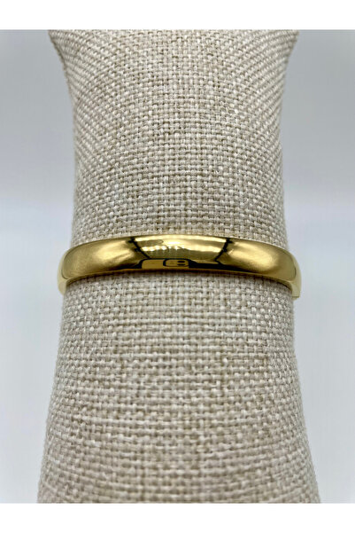 Home MODERN AKSESUAR ALTIN SARISI DÜZ ÇELİK KELEPÇE