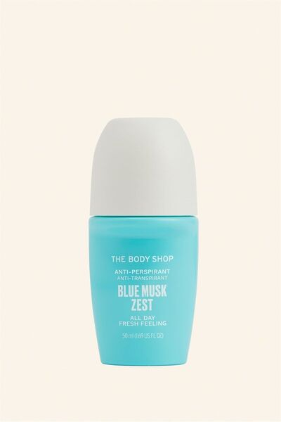 THE BODY SHOP Антиперспирант дезодорант Блу Мъск Зест