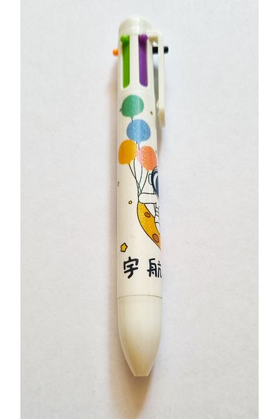 Modellino 6-Color Space Ballpoint Pen - Body Color Option, 1 Piece
